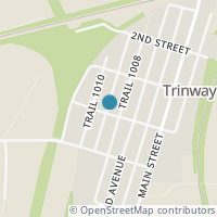 Map location of 3170 4Th St, Trinway OH 43842