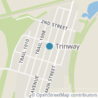 Map location of 12670 2Nd Ave, Trinway OH 43842