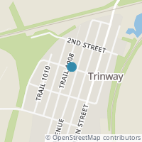Map location of 12695 2Nd Ave, Trinway OH 43842