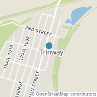 Map location of 12730 Main St, Trinway OH 43842