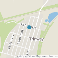 Map location of 12790 2Nd Ave, Trinway OH 43842