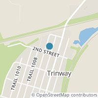 Map location of 12810 2Nd Ave, Trinway OH 43842