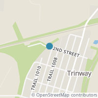 Map location of 12785 3Rd Ave, Trinway OH 43842