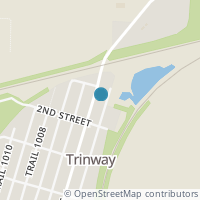 Map location of 12880 Main St, Trinway OH 43842
