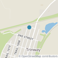 Map location of 12880 2Nd Ave, Trinway OH 43842