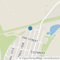Map location of 12875 2Nd Ave, Trinway OH 43842