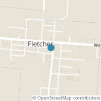 Map location of 95 S Walnut St, Fletcher OH 45326