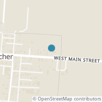 Map location of 116 E Main St, Fletcher OH 45326