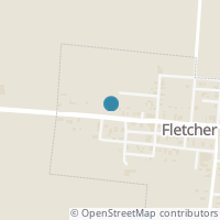 Map location of 306 W Main St, Fletcher OH 45326