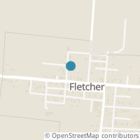 Map location of 52 North St, Fletcher OH 45326