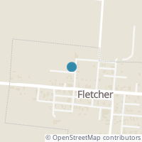 Map location of 59 North St, Fletcher OH 45326