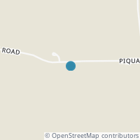 Map location of 7290 W Piqua Clayton Rd, Covington OH 45318