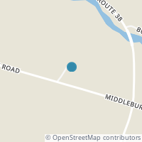 Map location of 18550 Middleburg Plain City Rd, Milford Center OH 43045