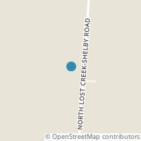 Map location of 8376 Lostcreek Shelby Rd, Fletcher OH 45326