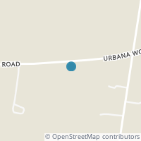 Map location of 5589 Urbana Woodstock Rd, Cable OH 43009