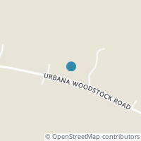 Map location of 4648 Urbana Woodstock Rd, Cable OH 43009