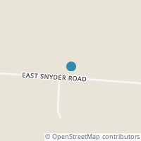 Map location of 6535 E Snyder Rd, Fletcher OH 45326