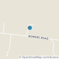 Map location of 4560 Bowers Rd, Cable OH 43009