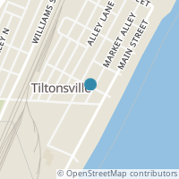 Map location of 301B South St, Tiltonsville OH 43963