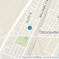 Map location of 321 Central Ave, Tiltonsville OH 43963