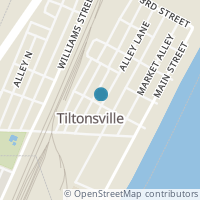 Map location of 229 Mound St, Tiltonsville OH 43963