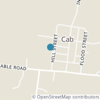 Map location of 3482 Hill St, Cable OH 43009