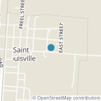Map location of 211 Moreland St, Saint Louisville OH 43071
