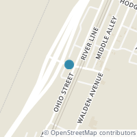 Map location of 704 Ohio St, Tiltonsville OH 43963