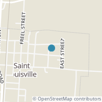 Map location of 66 Harris St, Saint Louisville OH 43071
