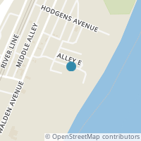 Map location of 211 Arn Ave, Tiltonsville OH 43963