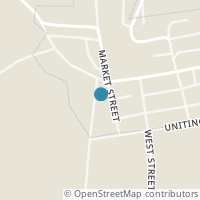 Map location of 277 Market St, Mt Pleasant OH 43939
