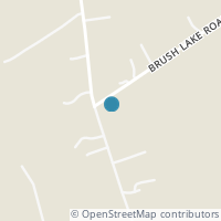Map location of 7617 Brush Lake Rd, North Lewisburg OH 43060