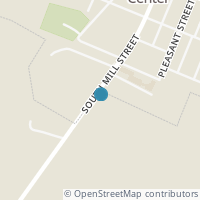Map location of 144 S Mill St, Milford Center OH 43045