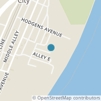 Map location of 206 Hudson Ave, Tiltonsville OH 43963