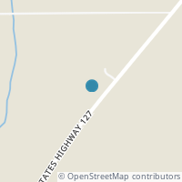 Map location of 8870 State Route 127, Ansonia OH 45303