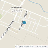 Map location of 64 Pleasant St, Milford Center OH 43045