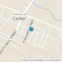 Map location of 47 E Center St, Milford Center OH 43045