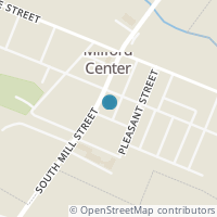 Map location of 58 S Mill St, Milford Center OH 43045