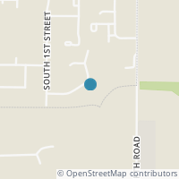 Map location of 114 Bon Bon Dr, Union City OH 45390