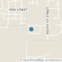 Map location of 103 E Carmel St, Union City OH 45390
