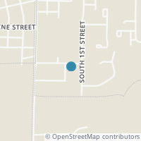 Map location of 103 S Wintergreen St, Union City OH 45390