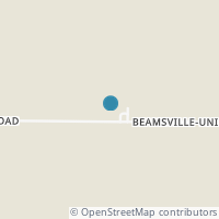 Map location of 2940 Beamsville Union City Rd, Ansonia OH 45303