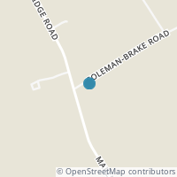 Map location of 13706 Maple Ridge Rd, Milford Center OH 43045