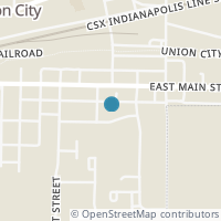 Map location of 401 E Water St, Union City OH 45390