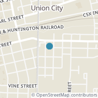 Map location of 216 S Market St, Union City OH 45390