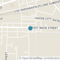 Map location of 504 E Main St, Union City OH 45390