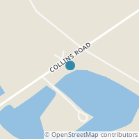 Map location of 22555 Collins Rd, Milford Center OH 43045