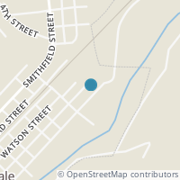 Map location of 362 Rhodes St, Dillonvale OH 43917