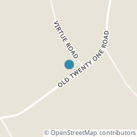 Map location of 75809 Old Twenty One Rd, Kimbolton OH 43749