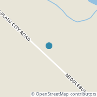 Map location of 23580 Middleburg Plain City Rd, Milford Center OH 43045
